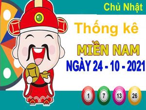 Thống kê XSMN ngày 24/10/2021 – Thống kê đài SXMN chủ nhật hôm nay