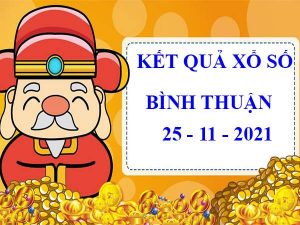 Thống kê SX Bình Thuận 25/11/2021 thống kê lô thứ 5