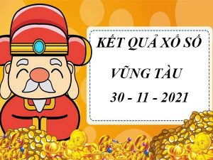 Thống kê xổ số Vũng Tàu 30/11/2021 phân tích lô VIP thứ 3