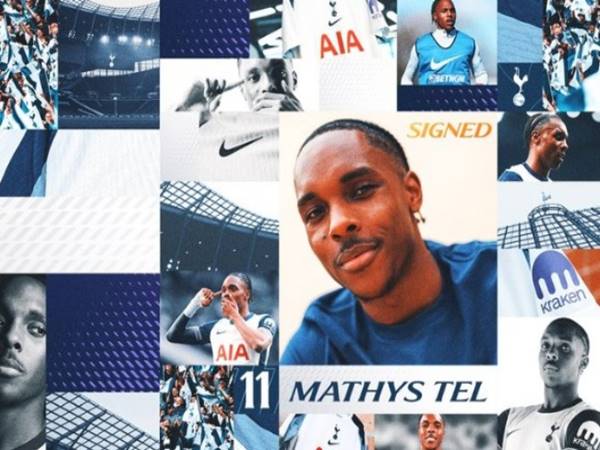 Tin bóng đá 18/6: Tottenham chính thức mua đứt Mathys Tel
