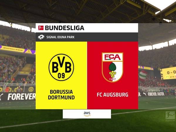 Đối đầu Augsburg vs Dortmund