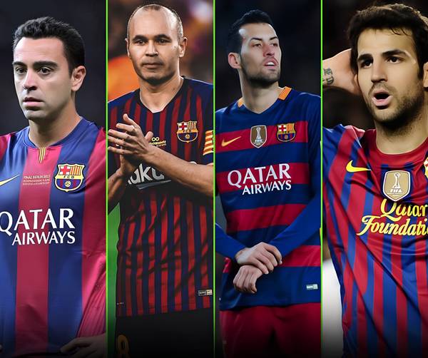 Tiền vệ của Barca