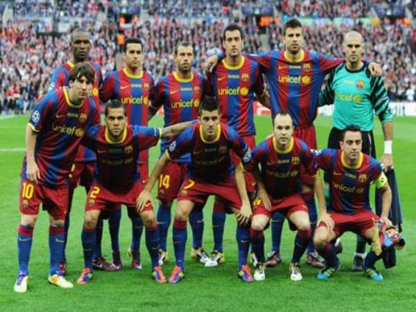 Nhìn lại đội hình Barca 2011 vô địch Champions League